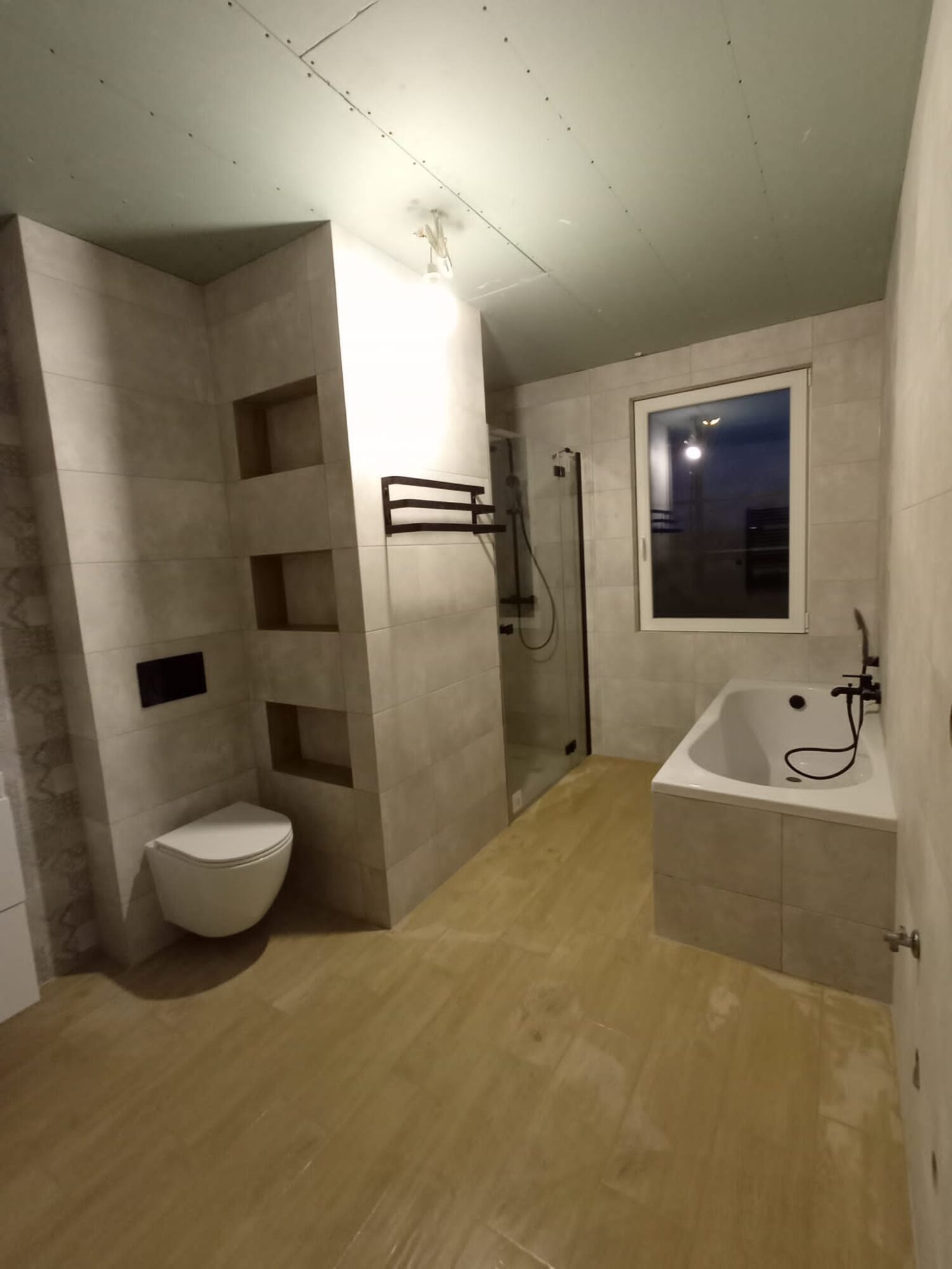 projekt łazienki nowa łazienka płytki w łazience