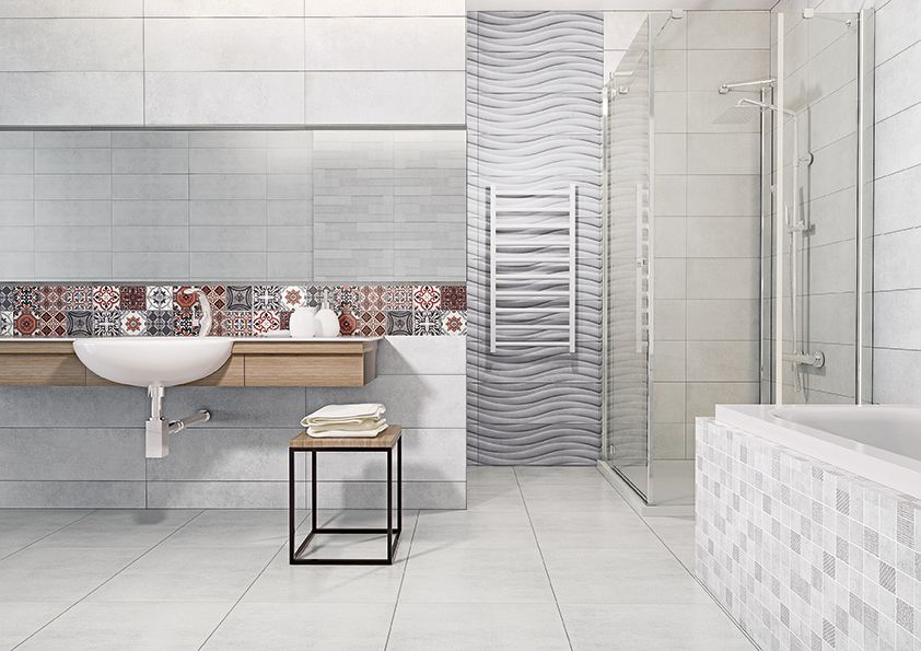 nowoczesna łazienka w kolorze białym