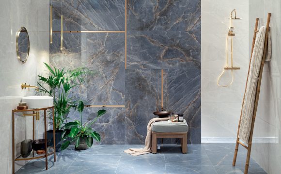 nowoczesna łazienka w płytkach